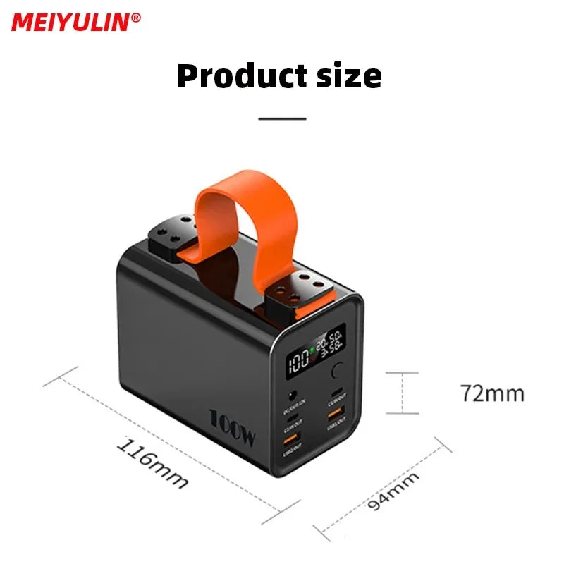 60000mAh Power Bank Station - Fast Charge & Portable