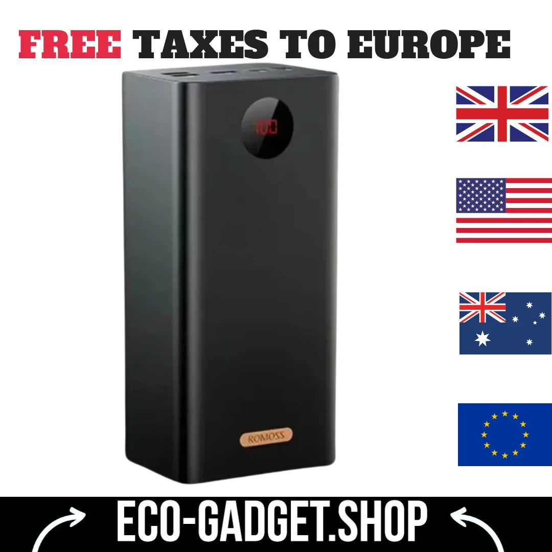 ROMOSS PEA60 60000mAh Power Bank - Fast Charging Solution