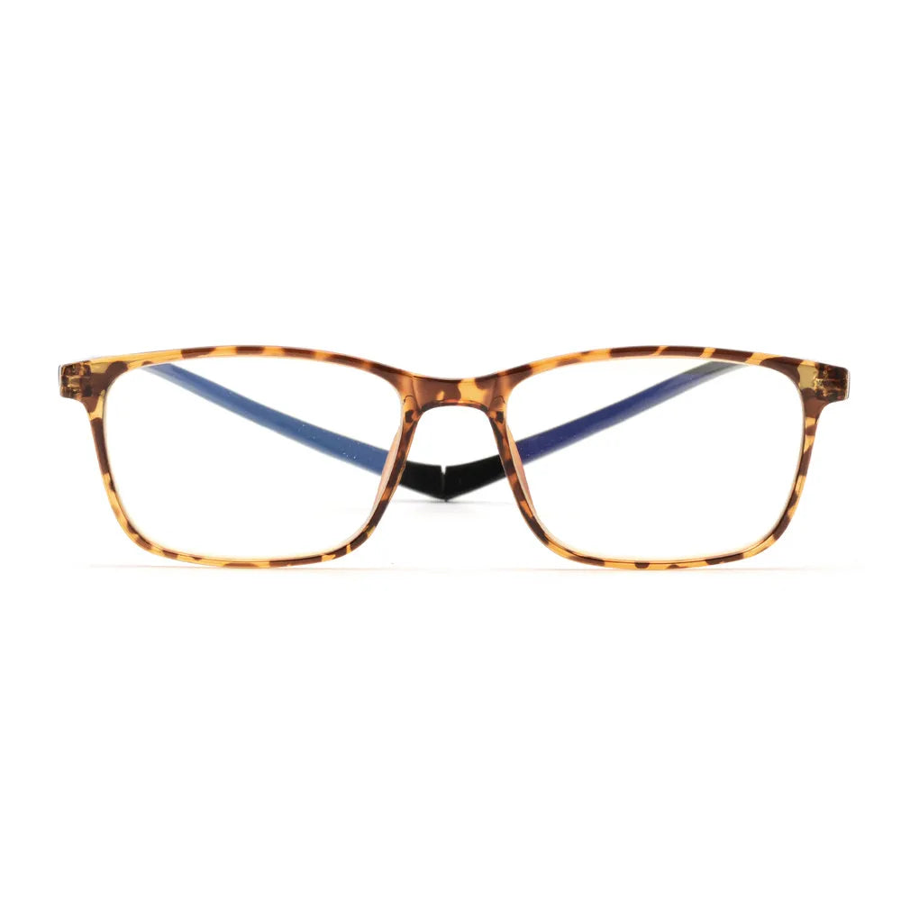 JM Vintage Blue Light Glasses - Stylish Square Design