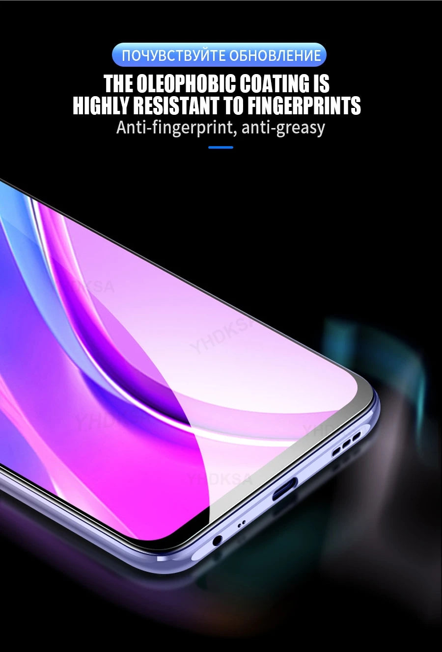 9D Tempered Glass Screen Protector for Xiaomi Devices