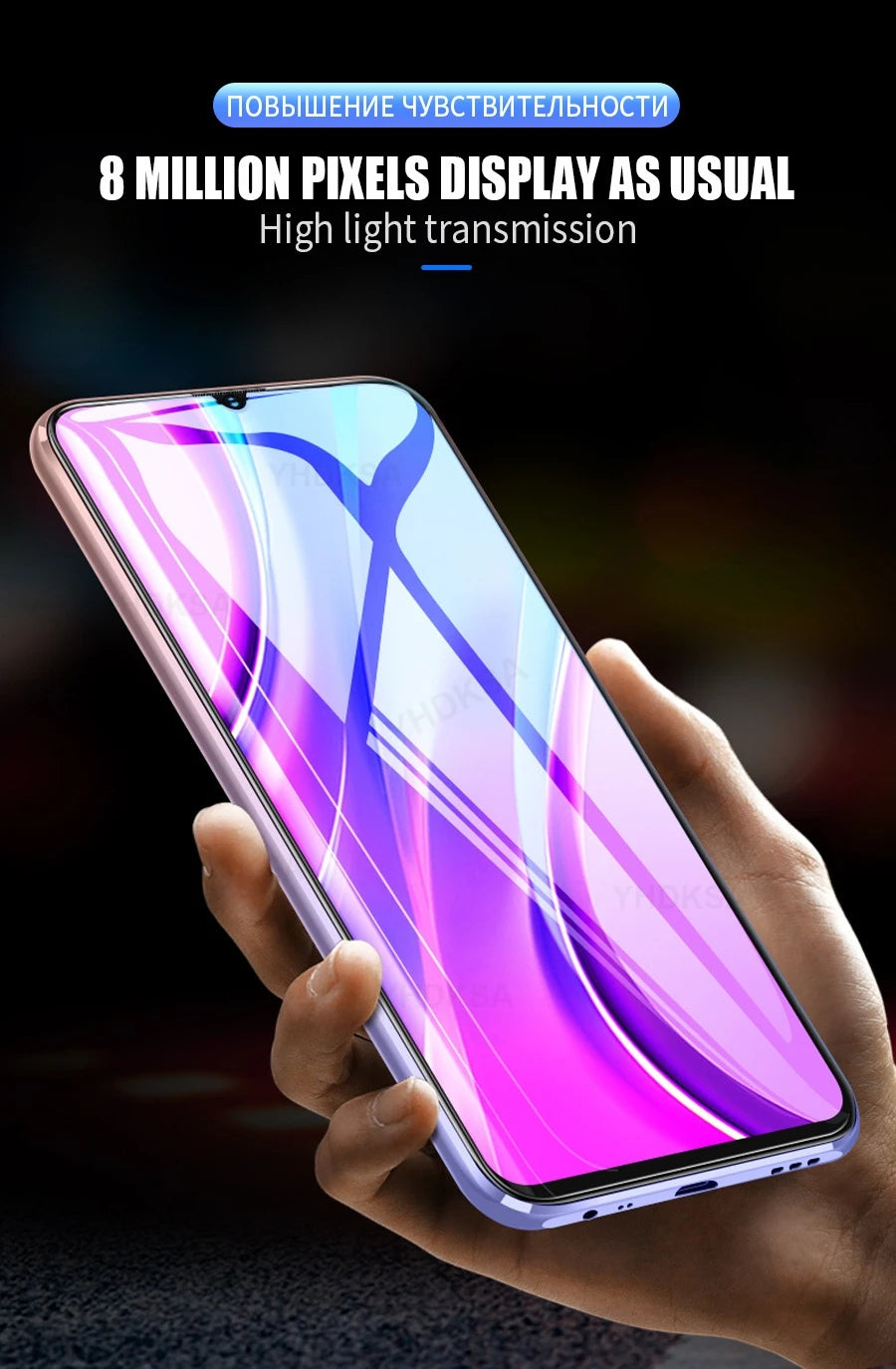 9D Tempered Glass Screen Protector for Xiaomi Devices
