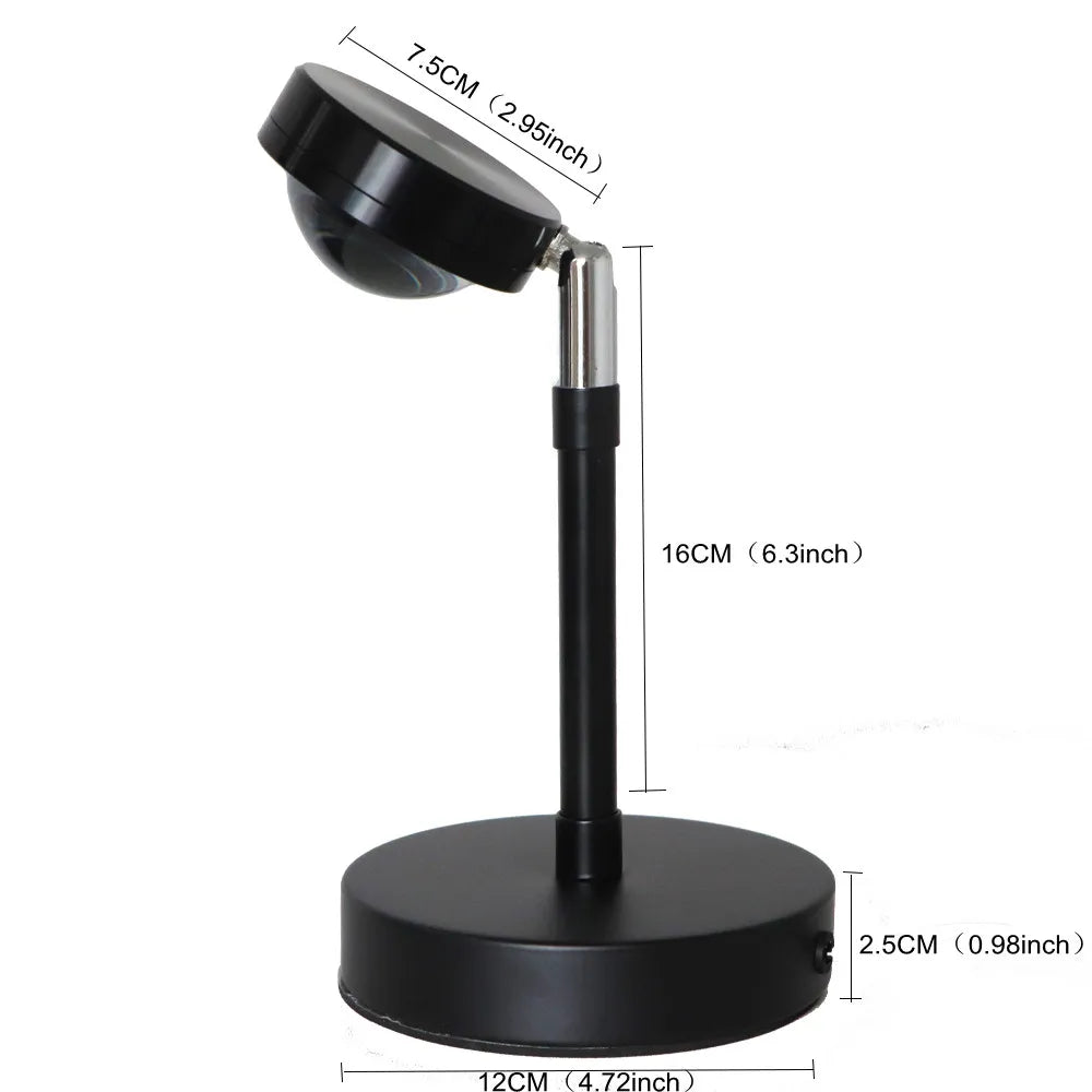 MtReal Smart Bluetooth nattlys - fortryllende solnedgangsprojektor