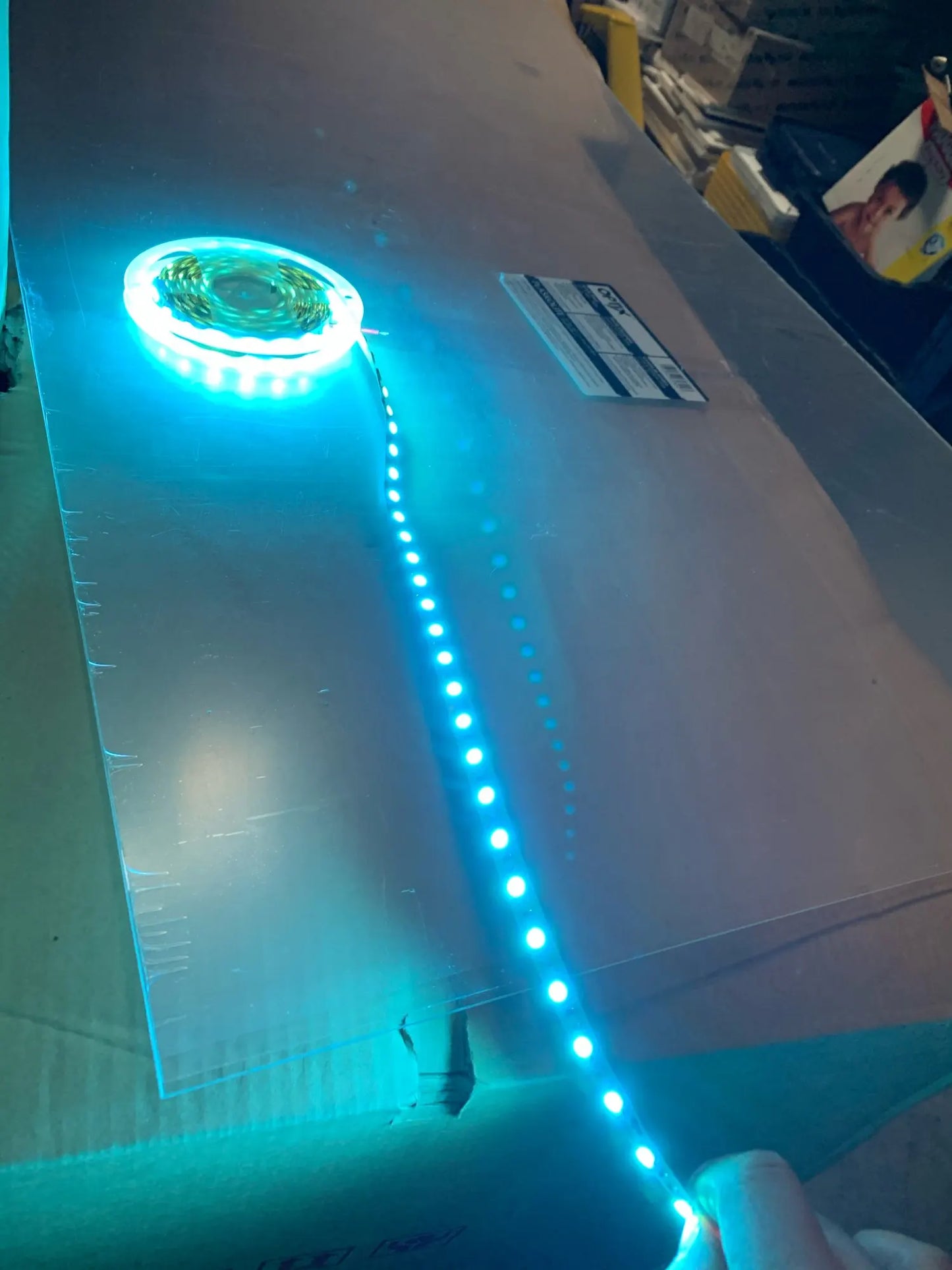 DIY LED U-HOME 5M SMD5050 Ice Blue Strip Light