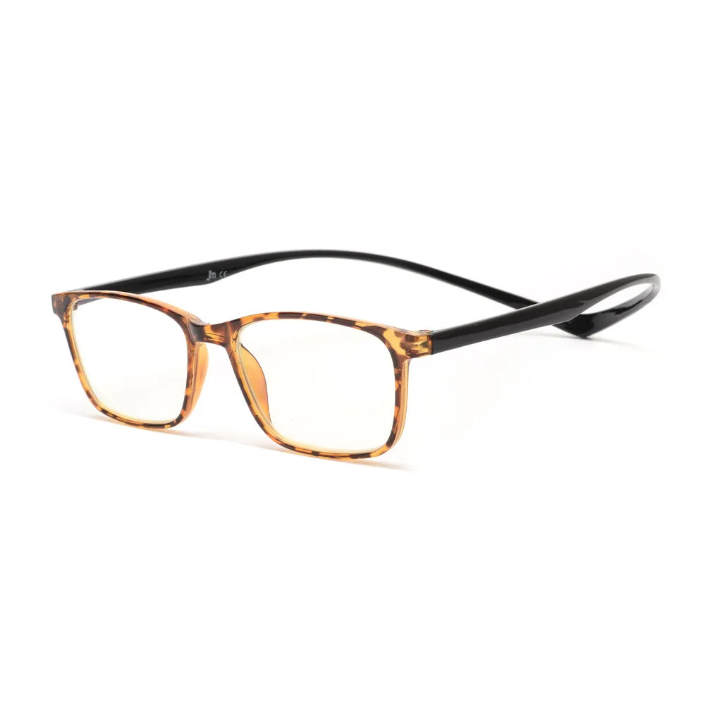JM Vintage Blue Light Glasses - Stylish Square Design