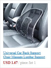 Experience lumbar comfort with our mesh back support cushion for car seats, designed to maintain clear posture visibility, priced at just USD 1.67 each.