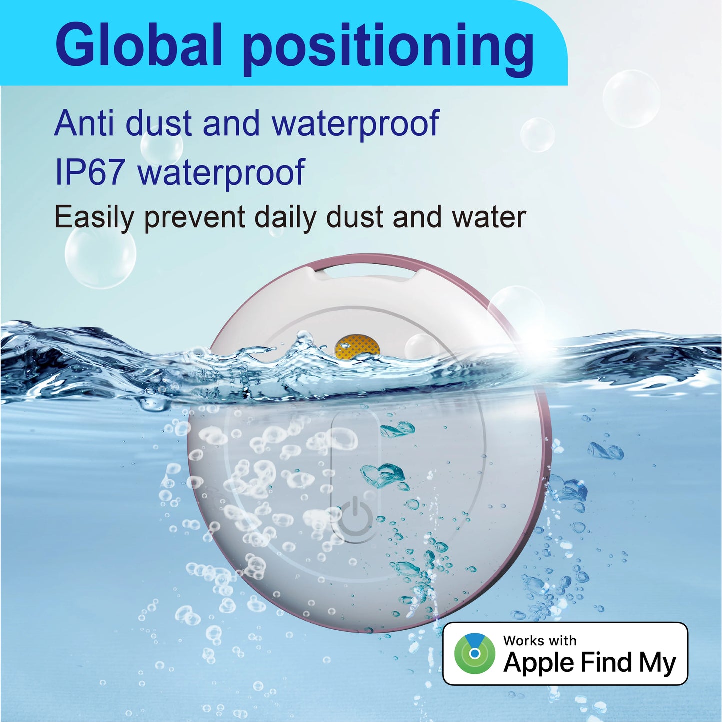 NoEnName Mini Bluetooth GPS Tracker - Uanstrengt lokalisering