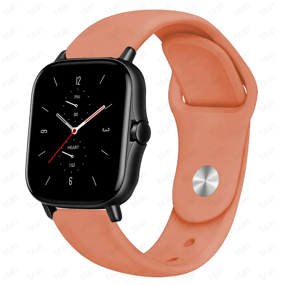 PEO 20mm/22mm silikonklokkerem for Amazfit GTS/GTR - Unisex erstatningsbånd
