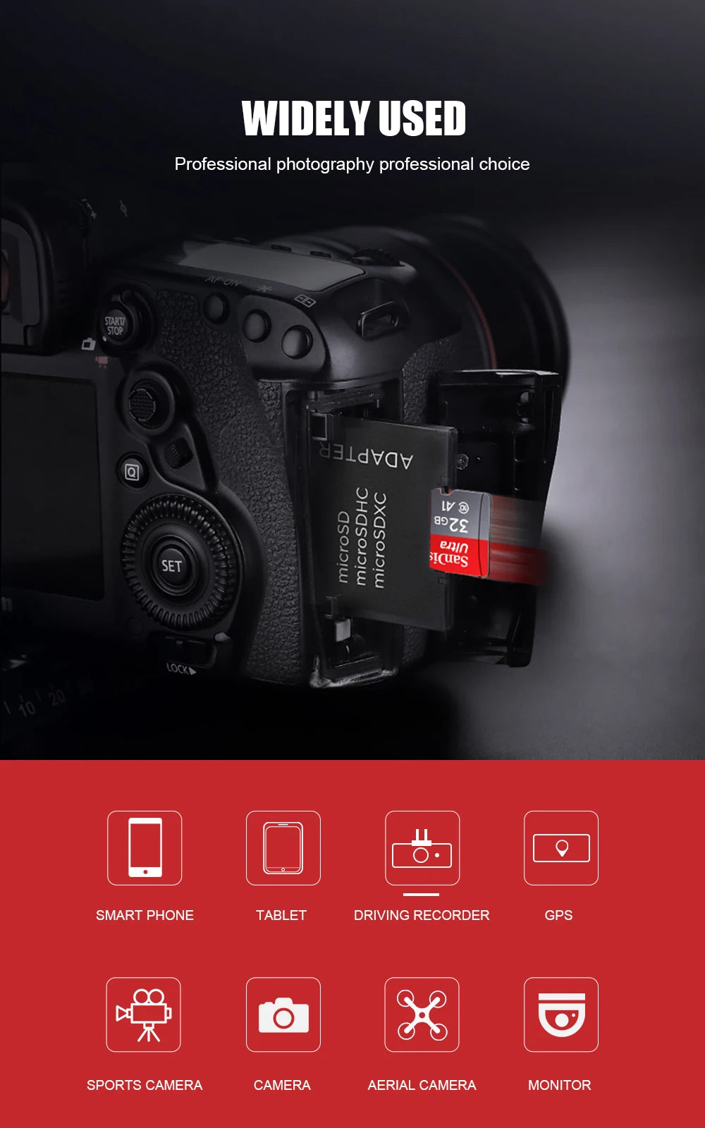 Scheda microSD SanDisk da 128 GB - Velocità A1 per prestazioni rapide
