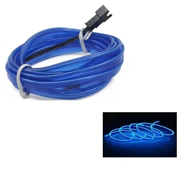 3M/5M Car Interior Led Neon Strip EL Wiring Diode