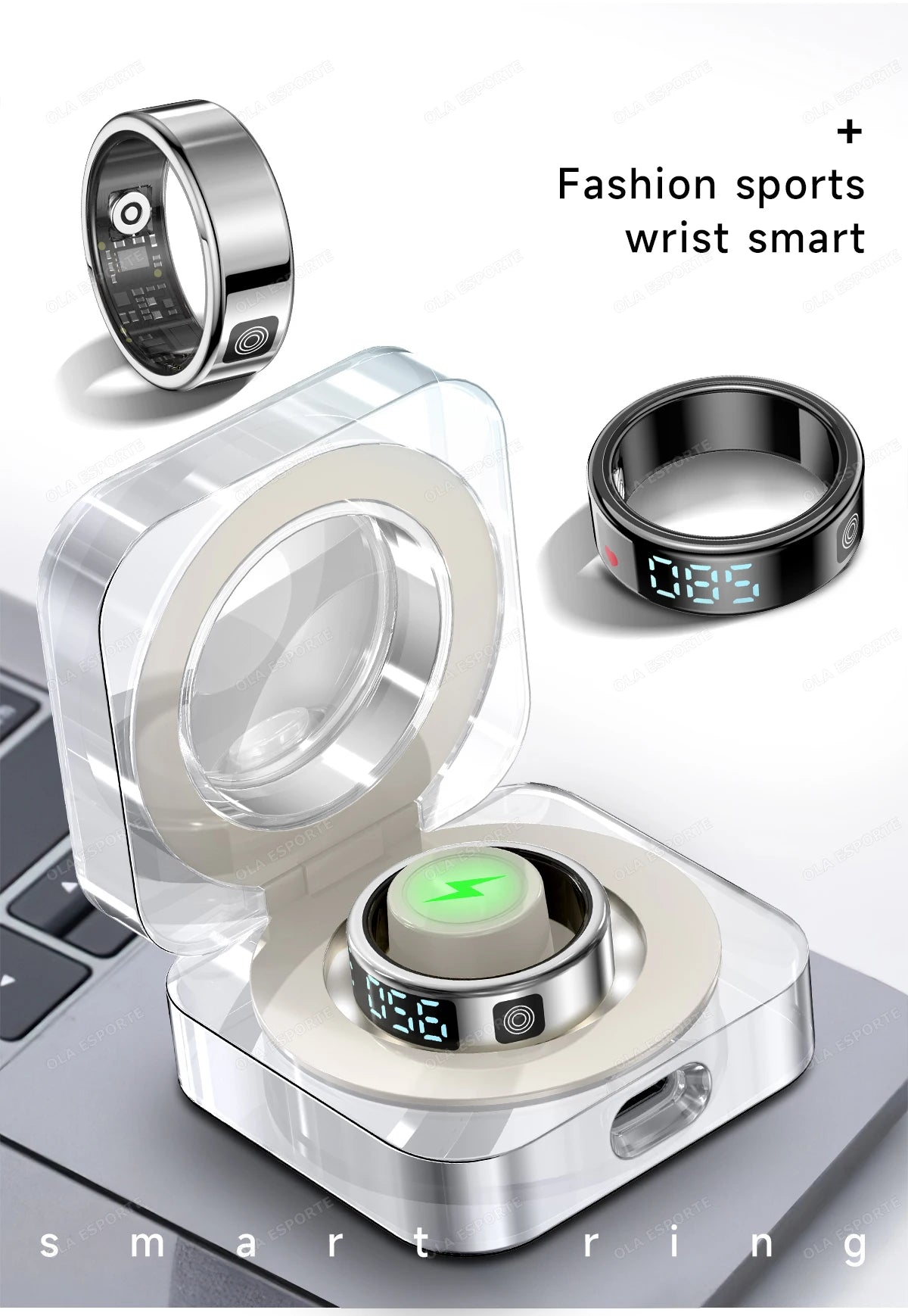 Xiaomi Smart Ring - Waterproof Health Monitor with Gesture Control