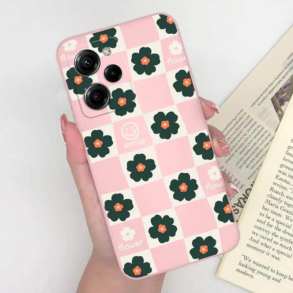 Trendy Silicone Phone Case For Xiaomi Poco X5 Pro 5G