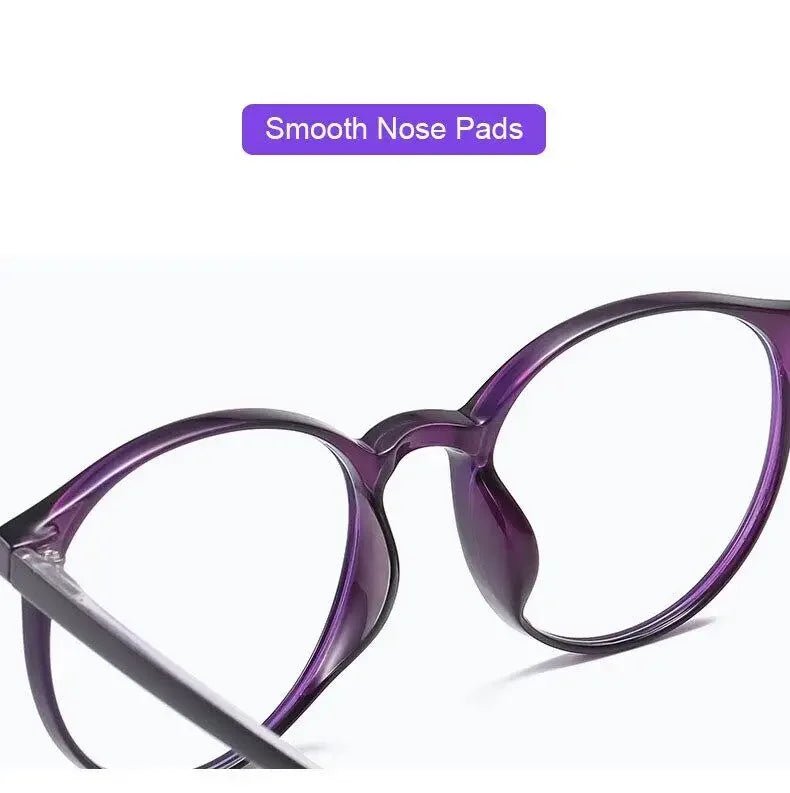 Ultralight Round Reading Glasses - Anti Blue Light