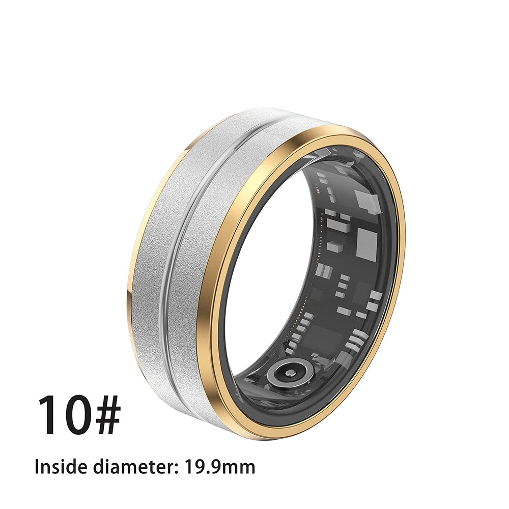 MISIRUN 2024 Smart Ring - Hjerte- og oksygenmonitor