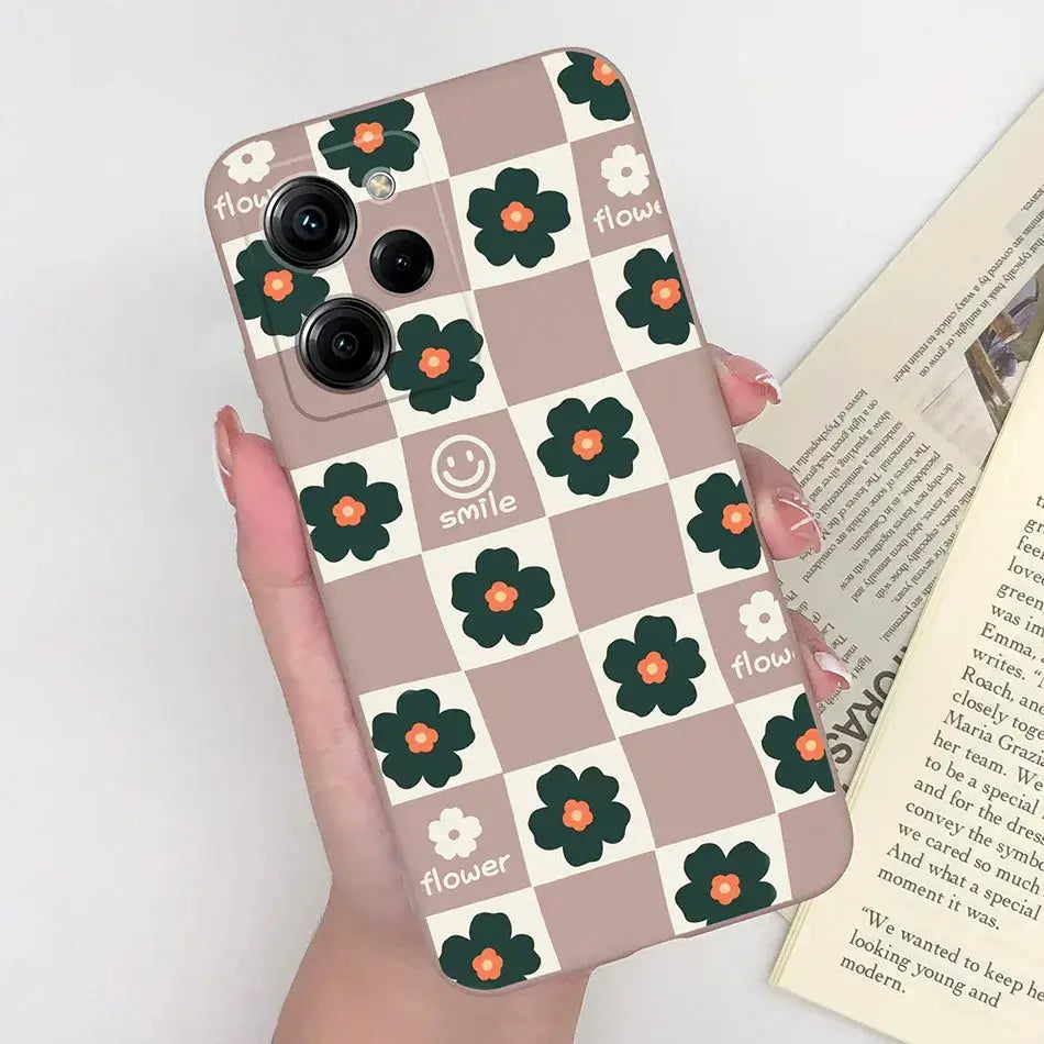 Trendy Silicone Phone Case For Xiaomi Poco X5 Pro 5G