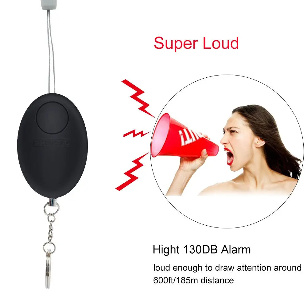PEGATISAN 120dB Keychain Safety Alarm - Compact Personal Device