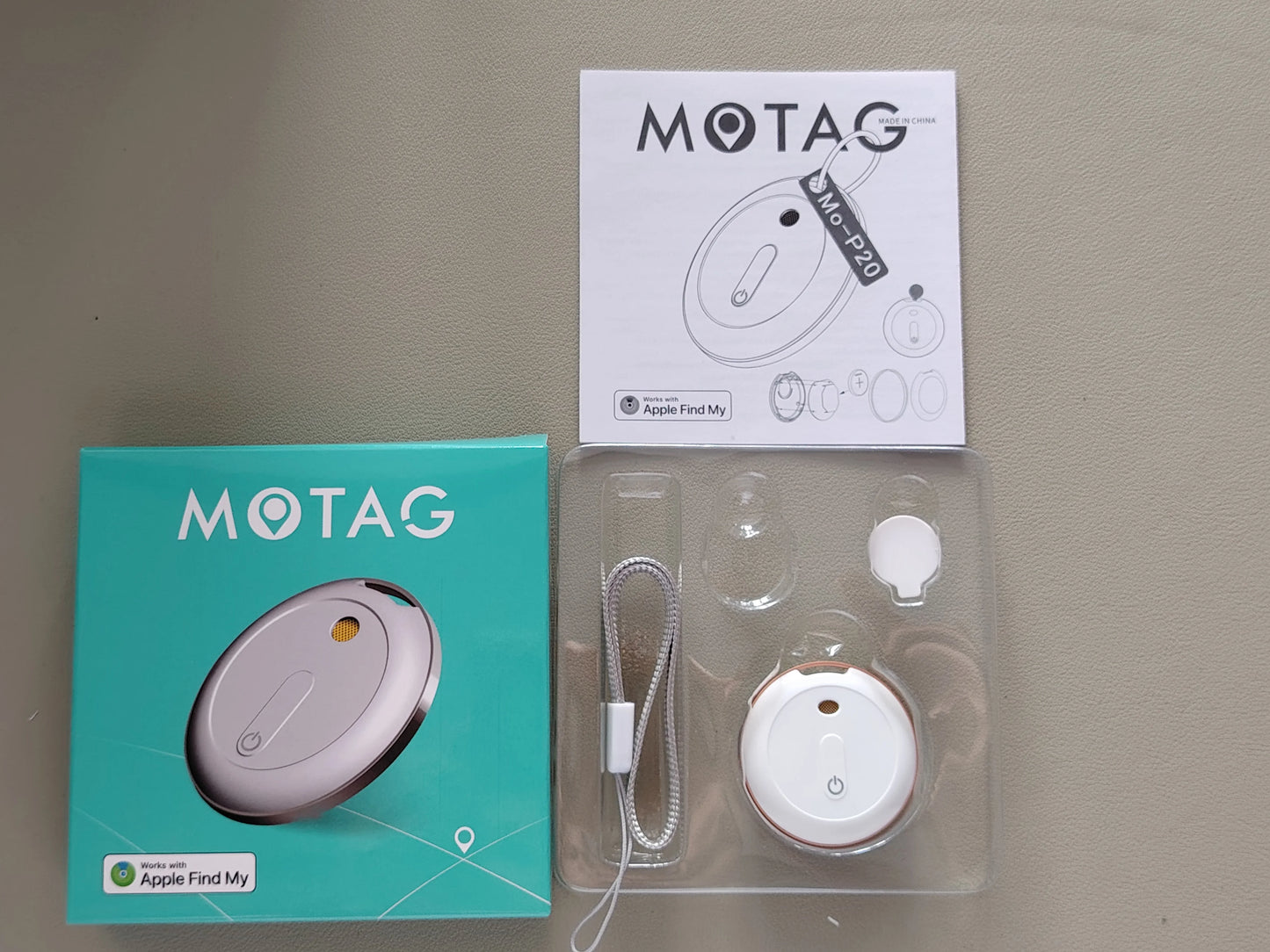 NoEnName Mini Bluetooth GPS Tracker - Uanstrengt lokalisering