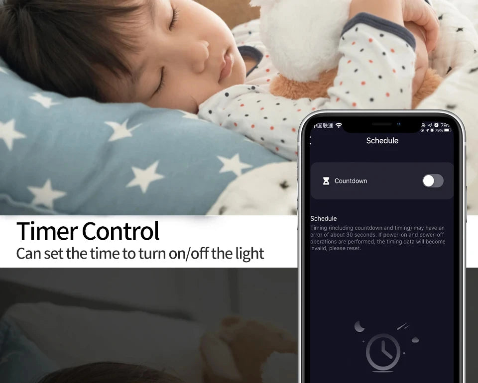 Smart RGB LED Bulb E27 - Tuya App Controlled