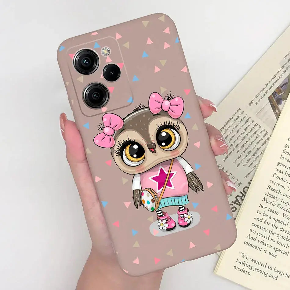 Trendy Silicone Phone Case For Xiaomi Poco X5 Pro 5G
