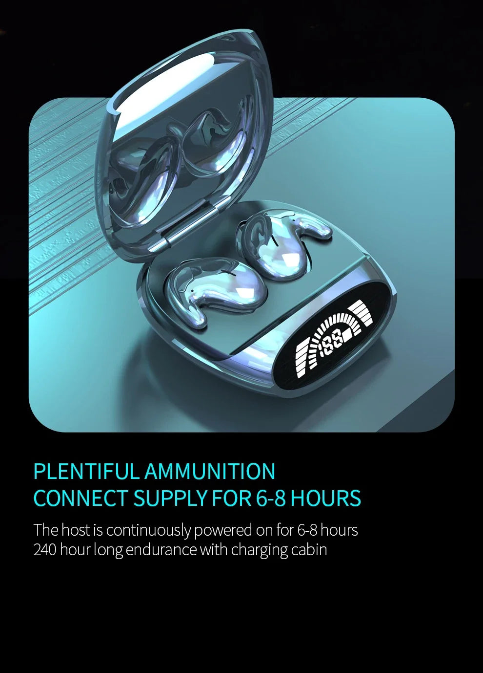 Tiny Wireless Sleep Earbuds with Noise Cancelling Feature