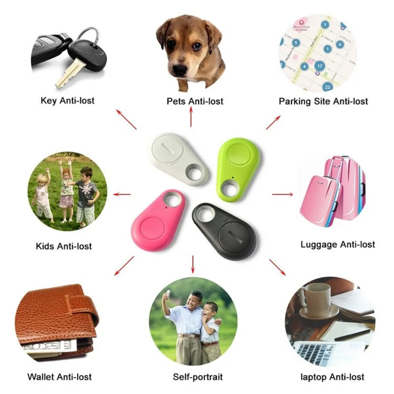 NoEnName Mini GPS Tracker - Smart Bluetooth Finder-enhet