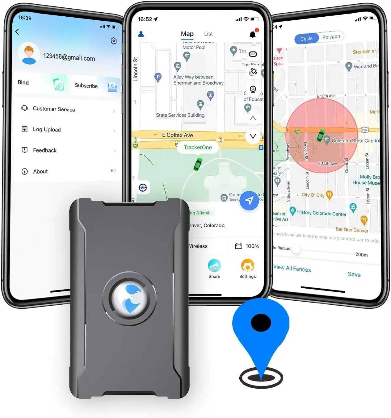4G Real-Time GPS Tracker With 12-Month Battery Life