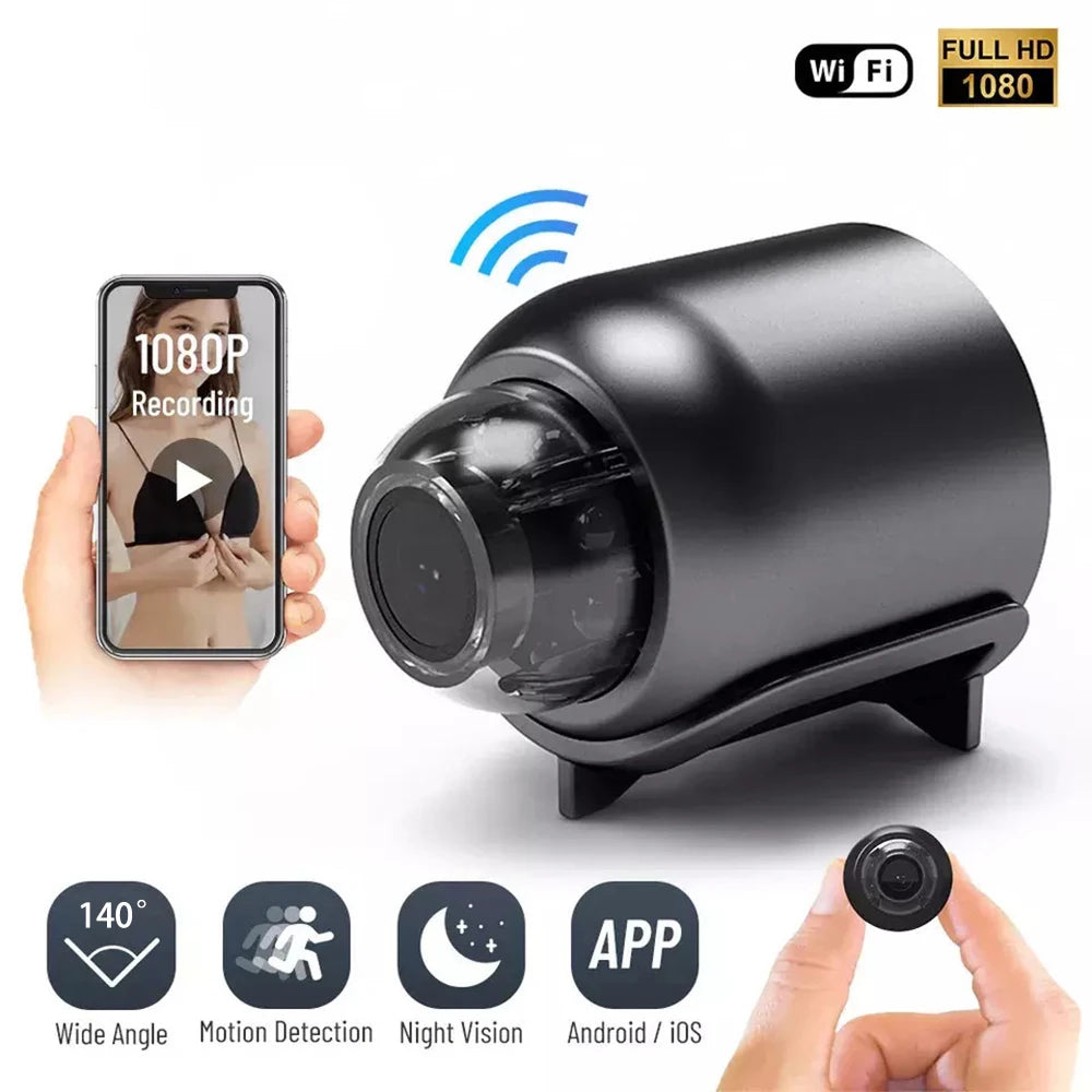 X5 Mini HD 1080P WiFi Camera - Stylish Home Security Monitor