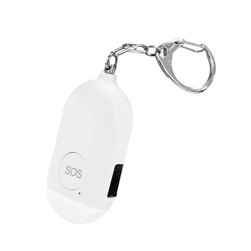NoEnName Emergency SOS Personal Alarm Keychain - 130dB Alert