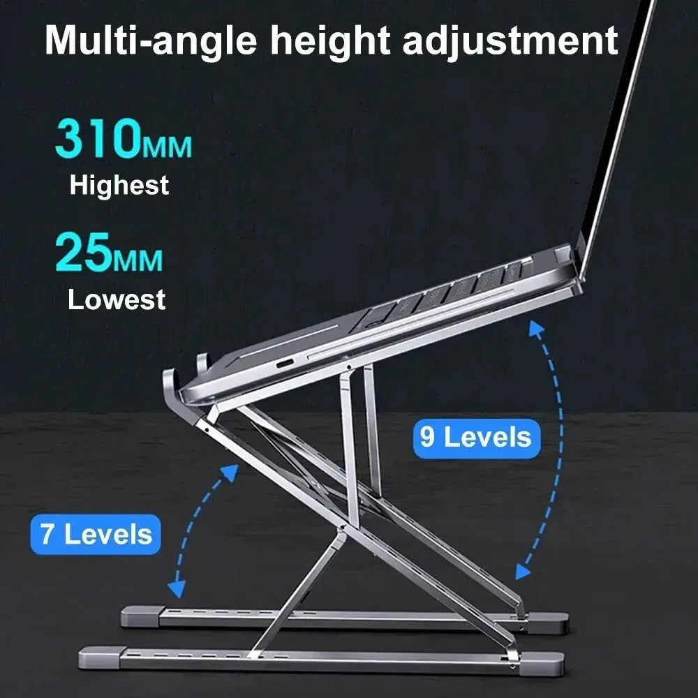 LISM N8 Laptop Stand - Foldable Aluminum Holder