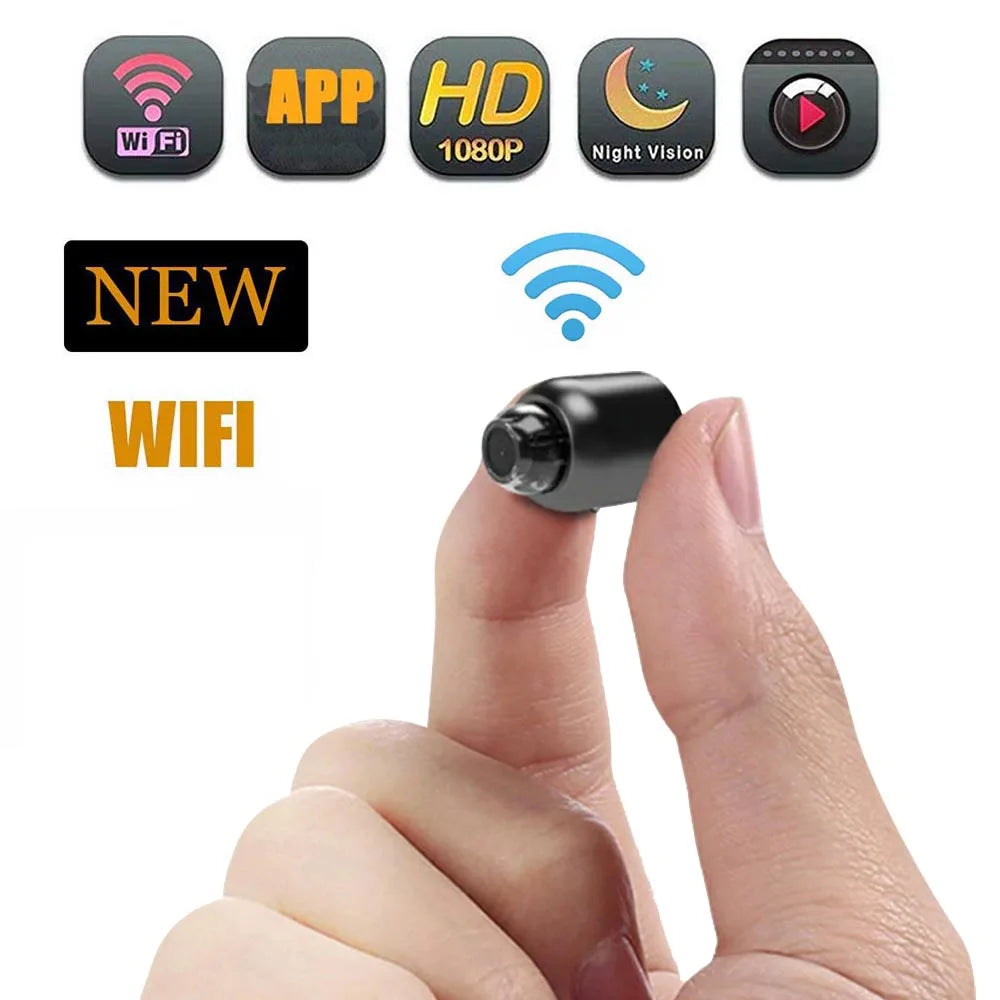 X5 Mini HD 1080P WiFi Camera - Stylish Home Security Monitor