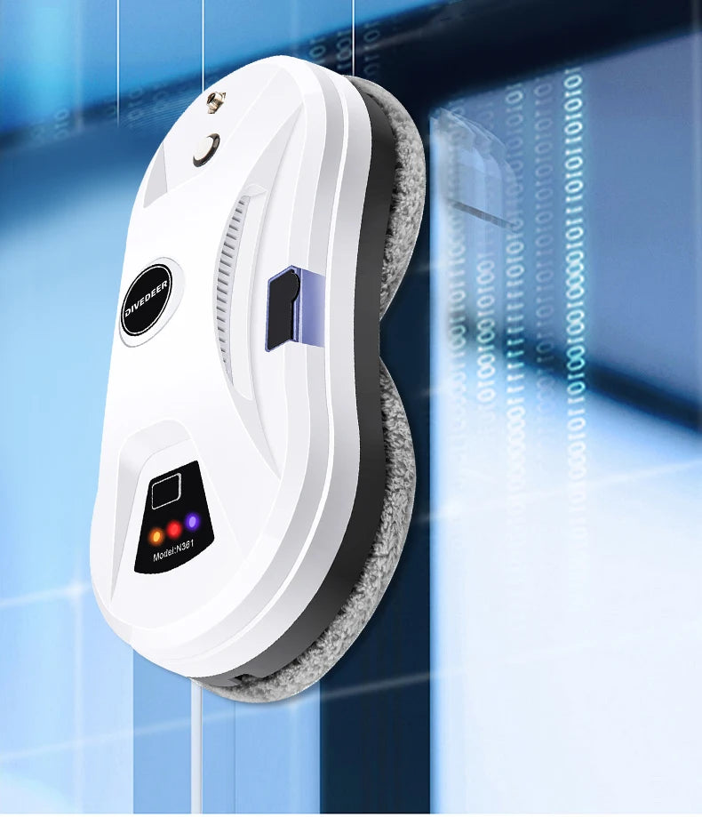DIVEDEER Window Cleaning Robot Ultra-thin Large Suction Machine