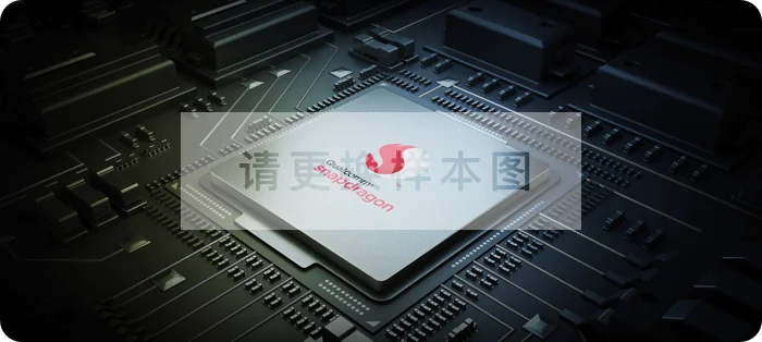A close-up of a LITBOY Tempered Glass Protector for Xiaomi devices on a dark circuit board. A semi-transparent overlay with Chinese characters appears at the center of the image.