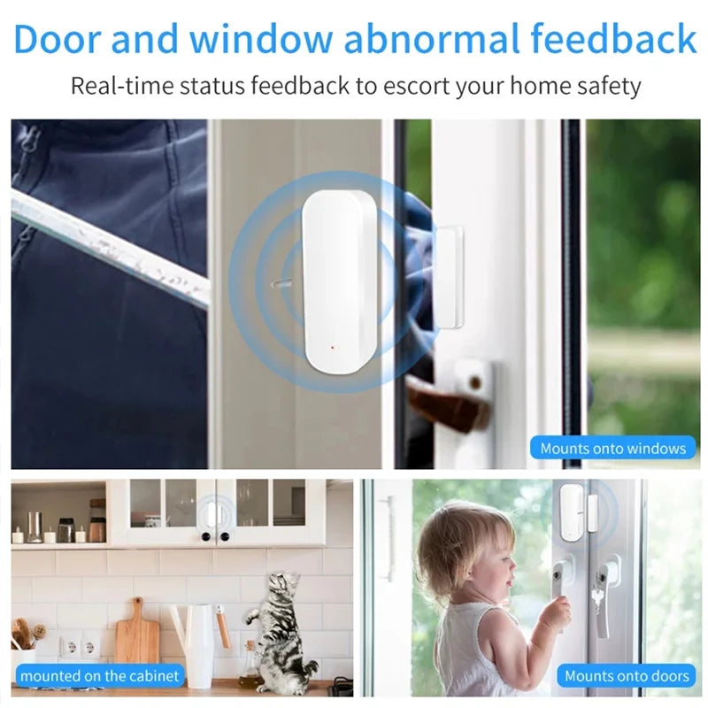 NoEnName WiFi Door Open Closed Detector With App Alerts