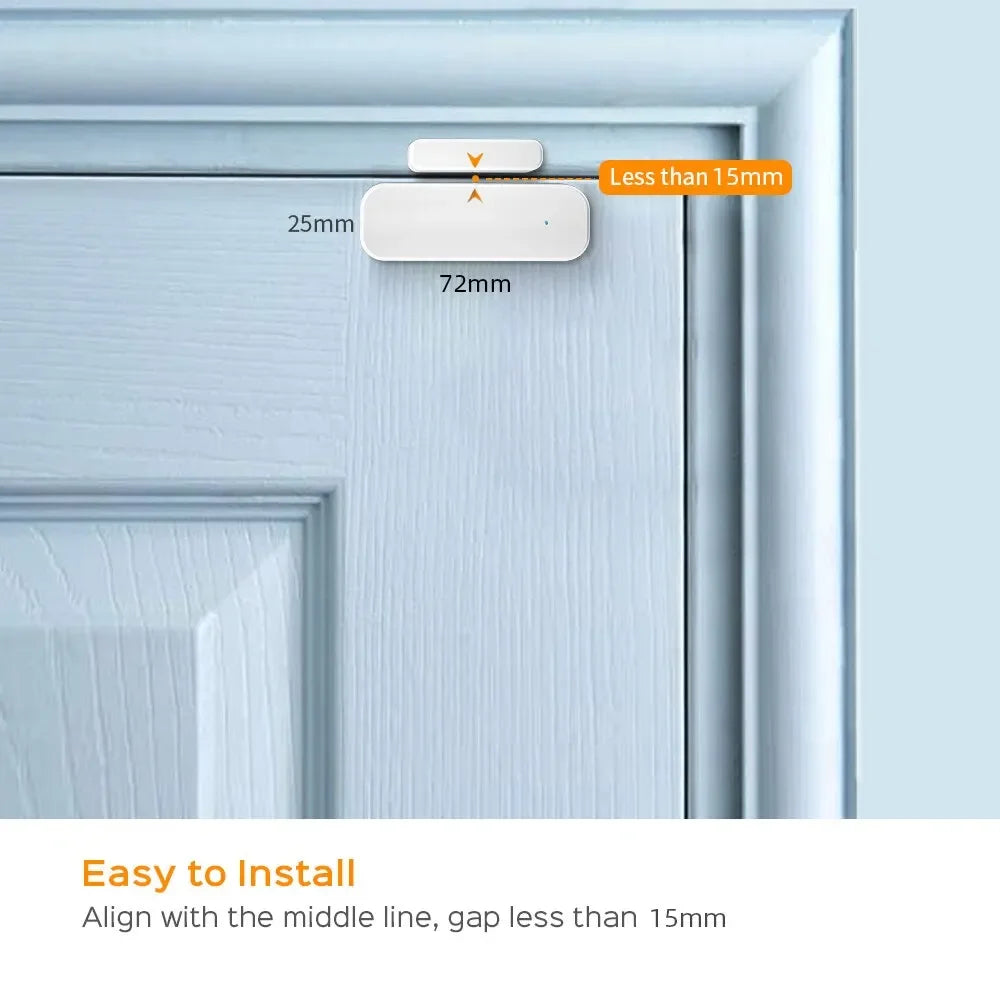 ONENUO Tuya Zigbee Door Sensor - Smart Wireless Alerts