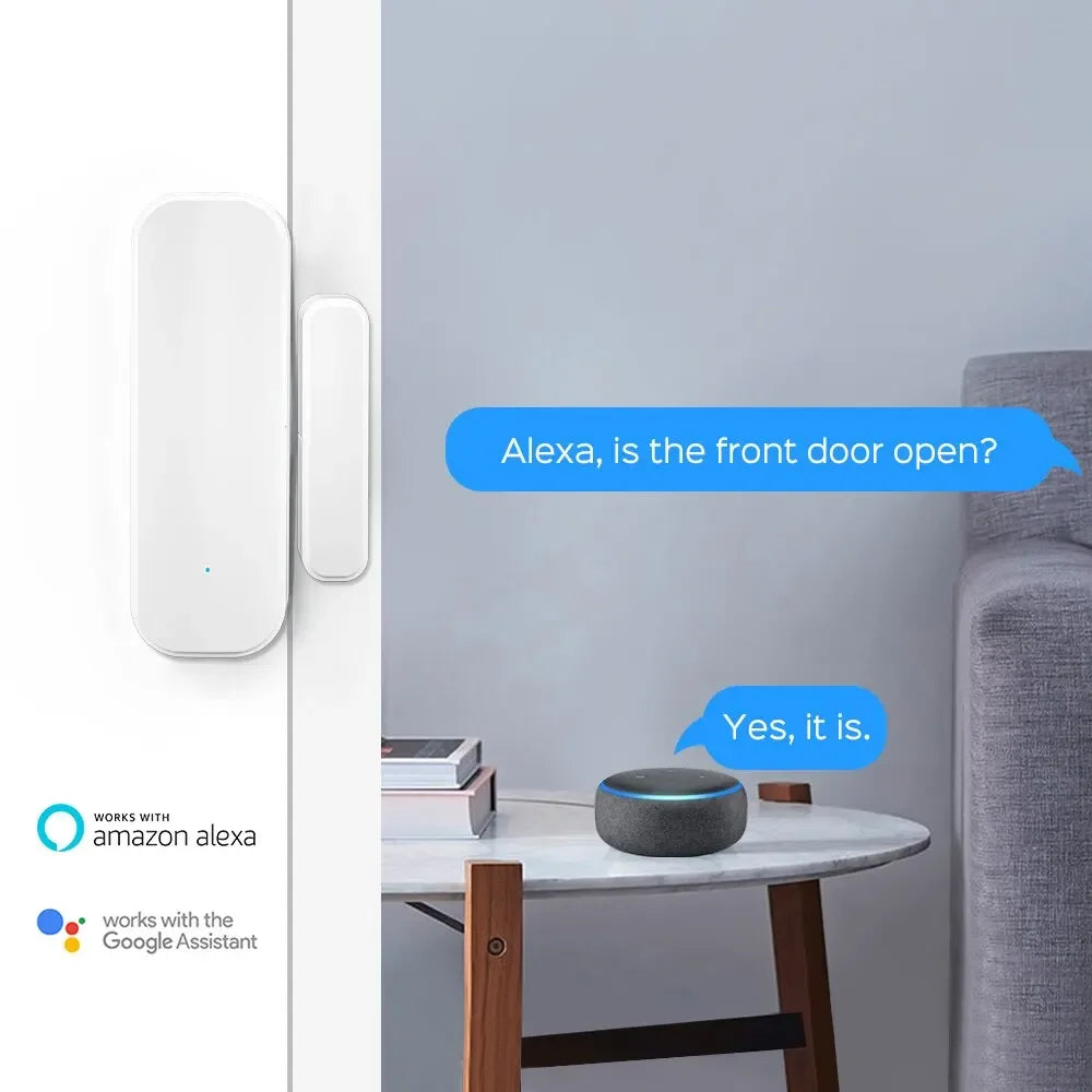 ONENUO Tuya Zigbee Door Sensor - Smart Wireless Alerts