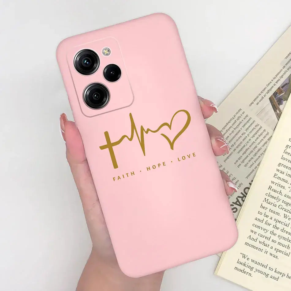 Trendy Silicone Phone Case For Xiaomi Poco X5 Pro 5G