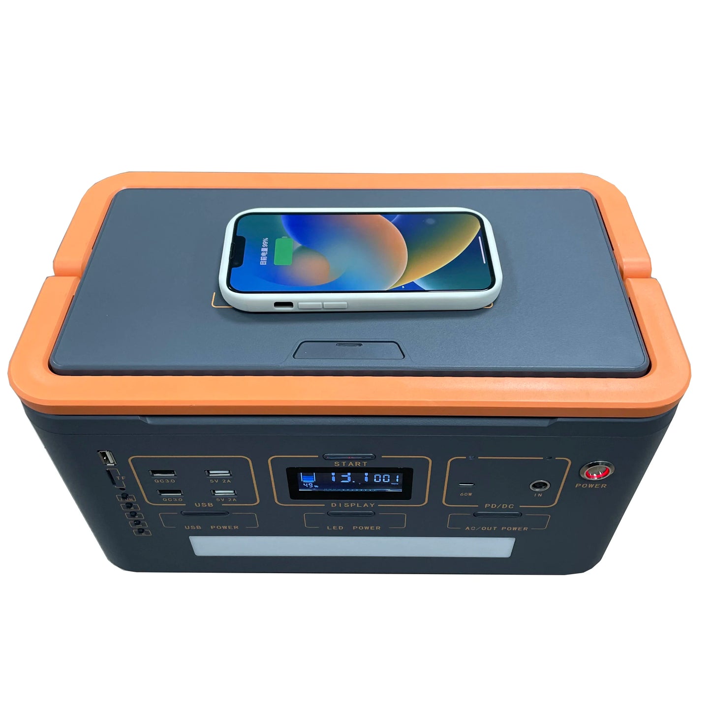 500W Portable Solar Power Station with LiFePO4 Battery