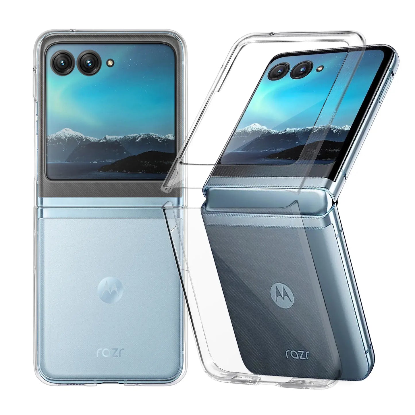 Shockproof Transparent Case for Motorola Razr 2022