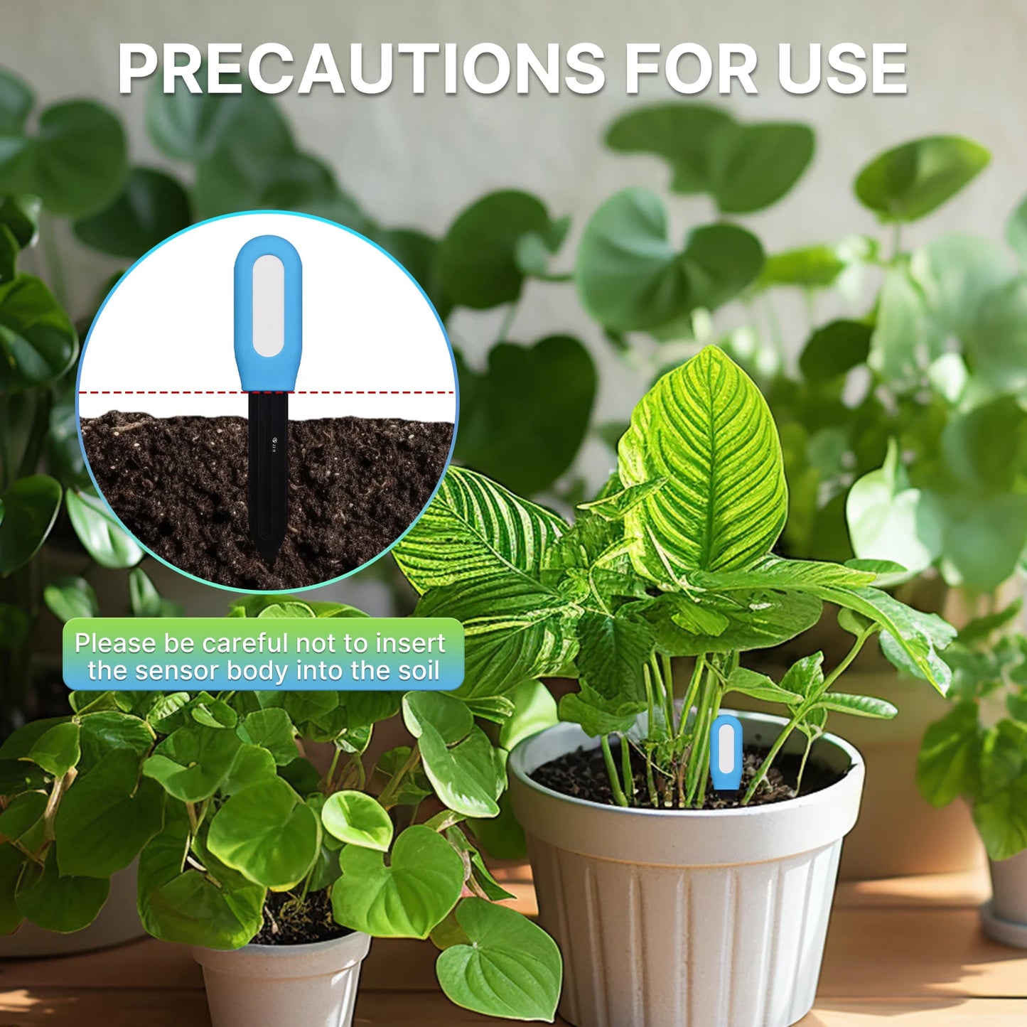 Tuya Smart Garden Soil Moisture Meter Monitor
