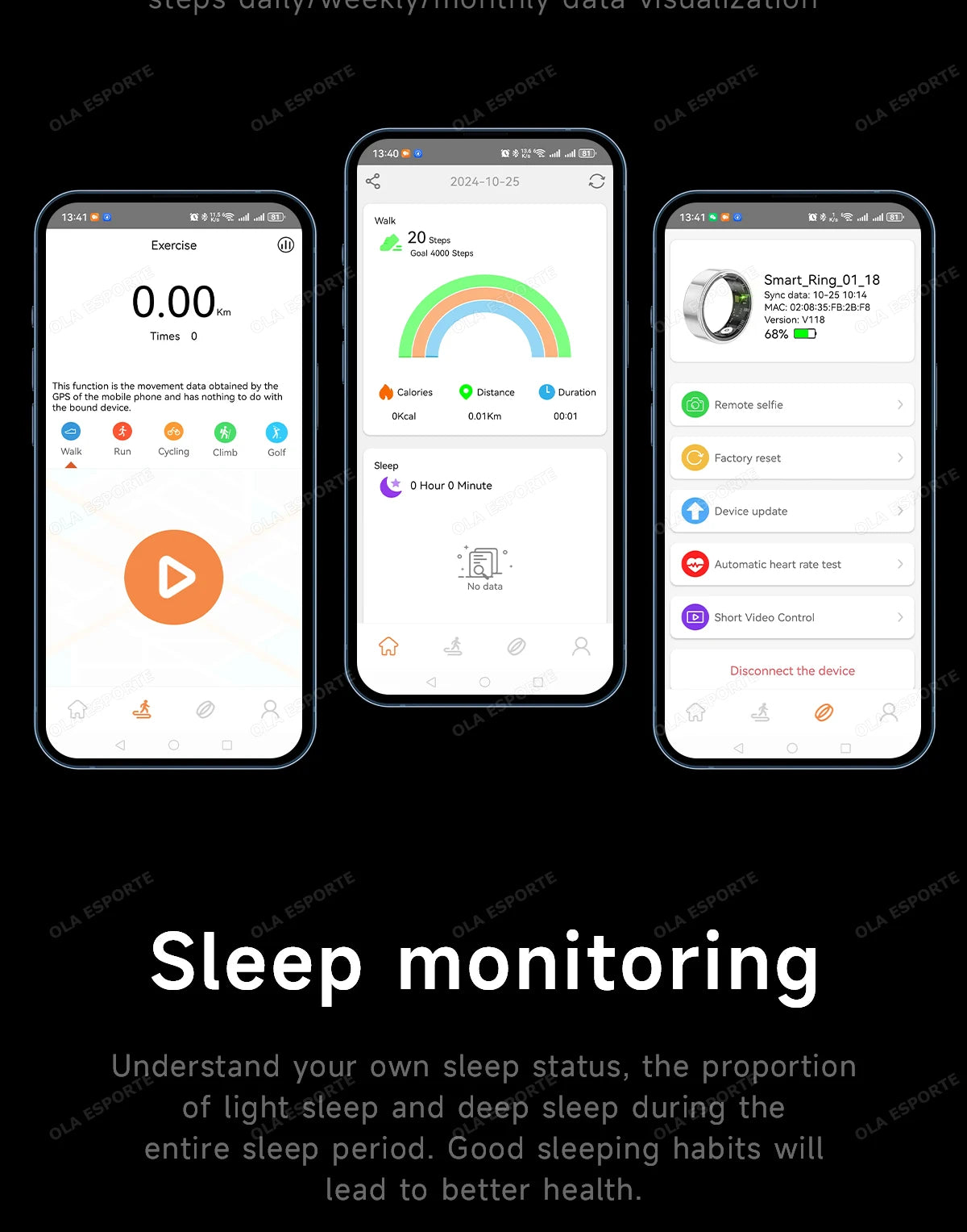 Xiaomi Smart Ring - Waterproof Health Monitor with Gesture Control
