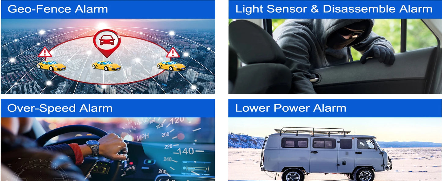 4G Real-Time GPS Tracker With 12-Month Battery Life