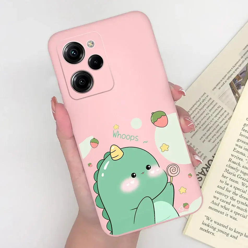 Trendy Silicone Phone Case For Xiaomi Poco X5 Pro 5G