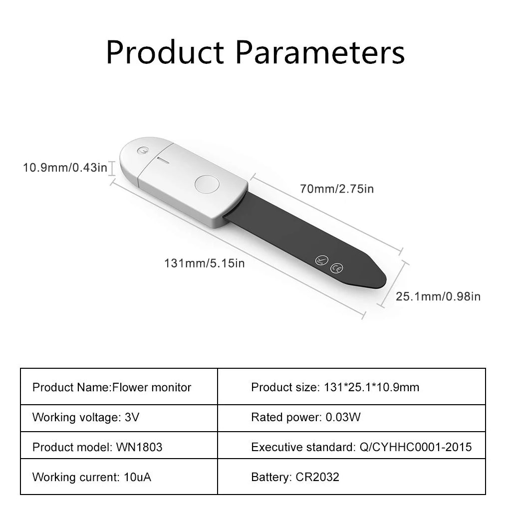 Smart Soil Moisture Meter for Garden Plant Care