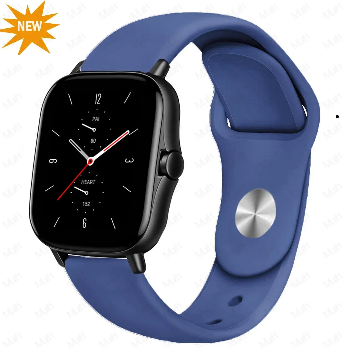 PEO 20mm/22mm silikonklokkerem for Amazfit GTS/GTR - Unisex erstatningsbånd