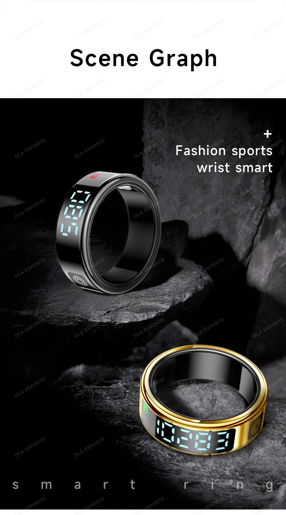 Xiaomi Smart Ring - Waterproof Health Monitor with Gesture Control