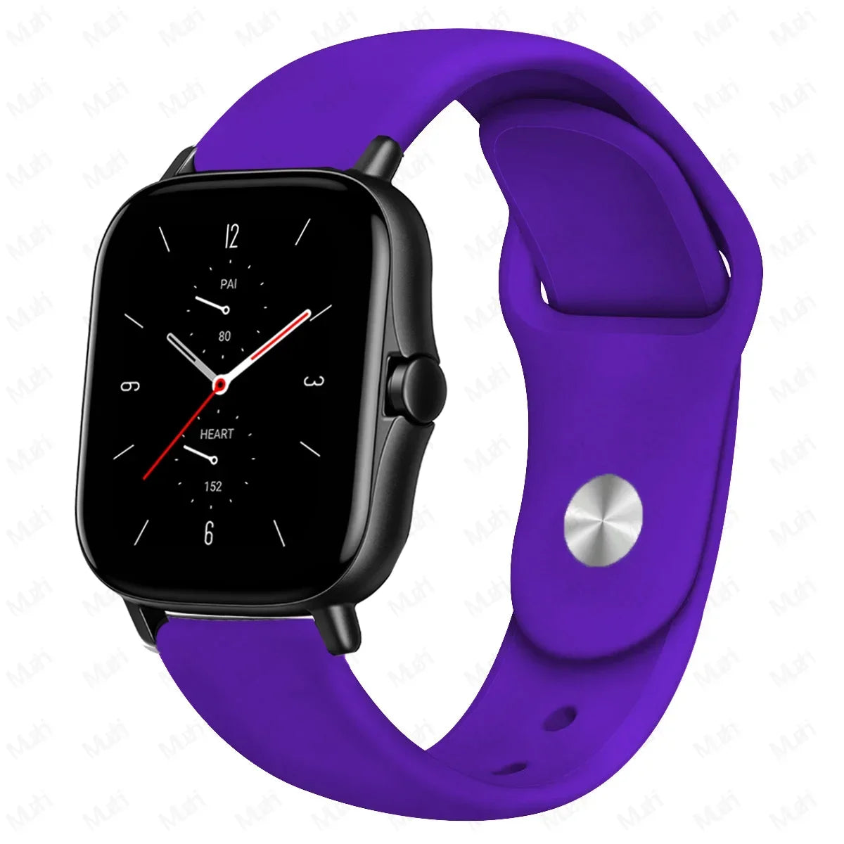 PEO 20mm/22mm silikonklokkerem for Amazfit GTS/GTR - Unisex erstatningsbånd