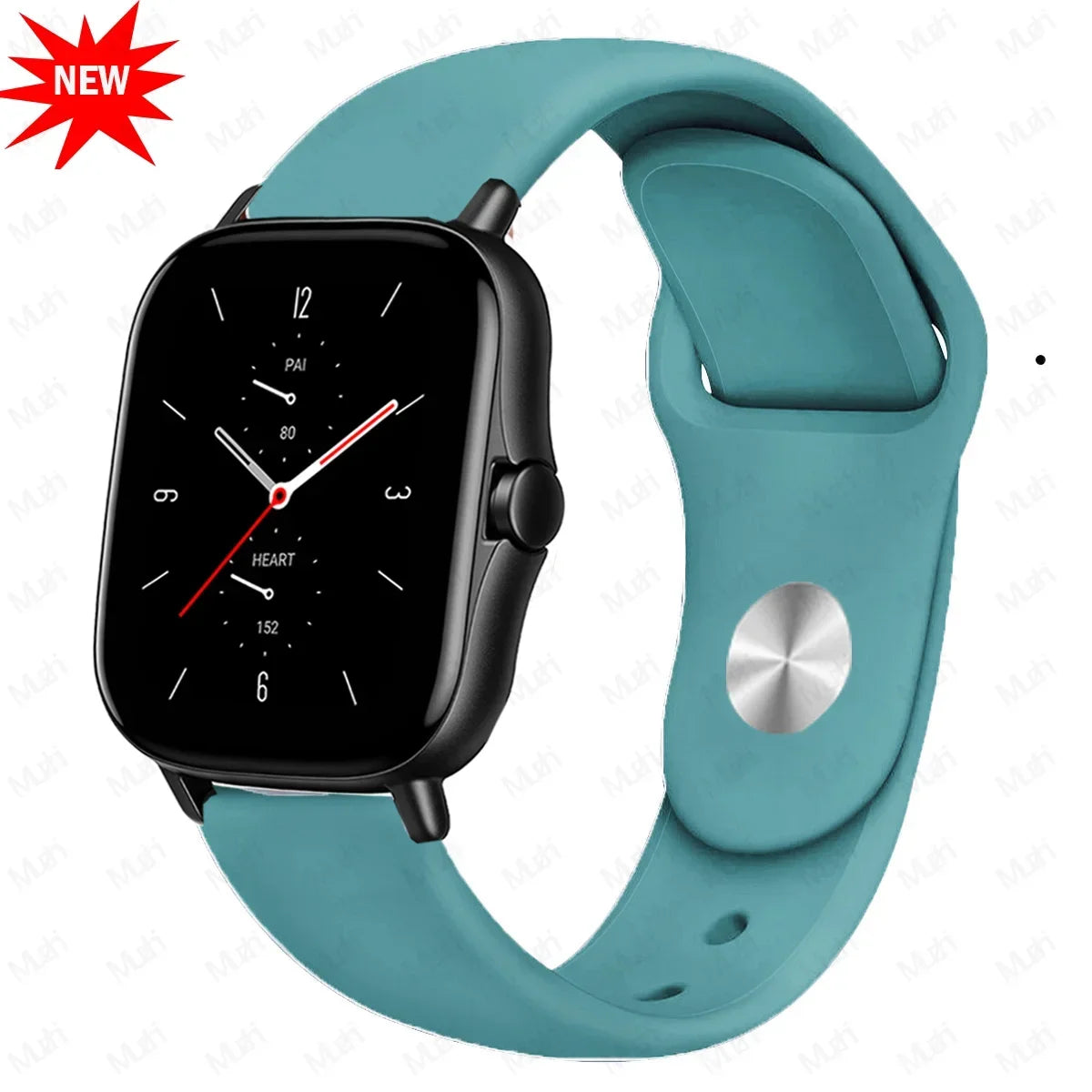 PEO 20mm/22mm silikonklokkerem for Amazfit GTS/GTR - Unisex erstatningsbånd