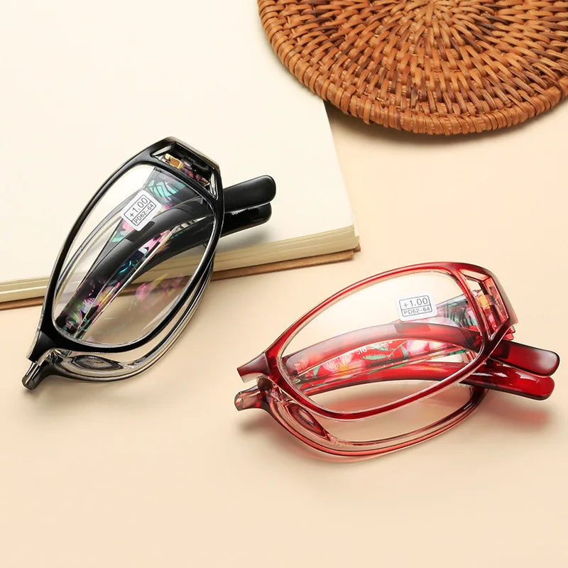 EOENKK Folding Reading Glasses - Stylish Anti-Blue Light Design