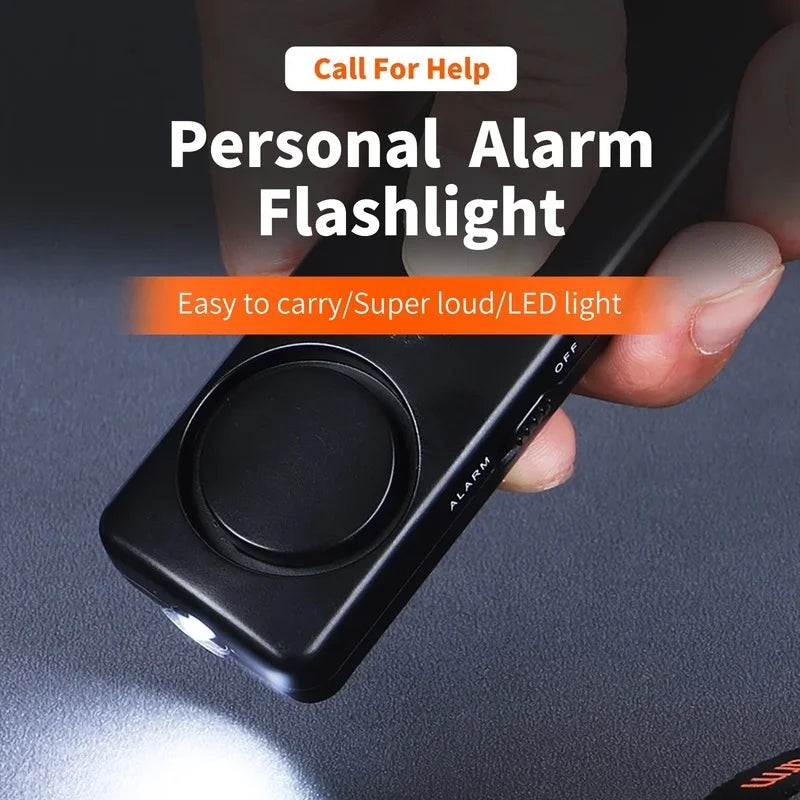 NoEnName 90dB Emergency Alarm Keychain For Personal Safety