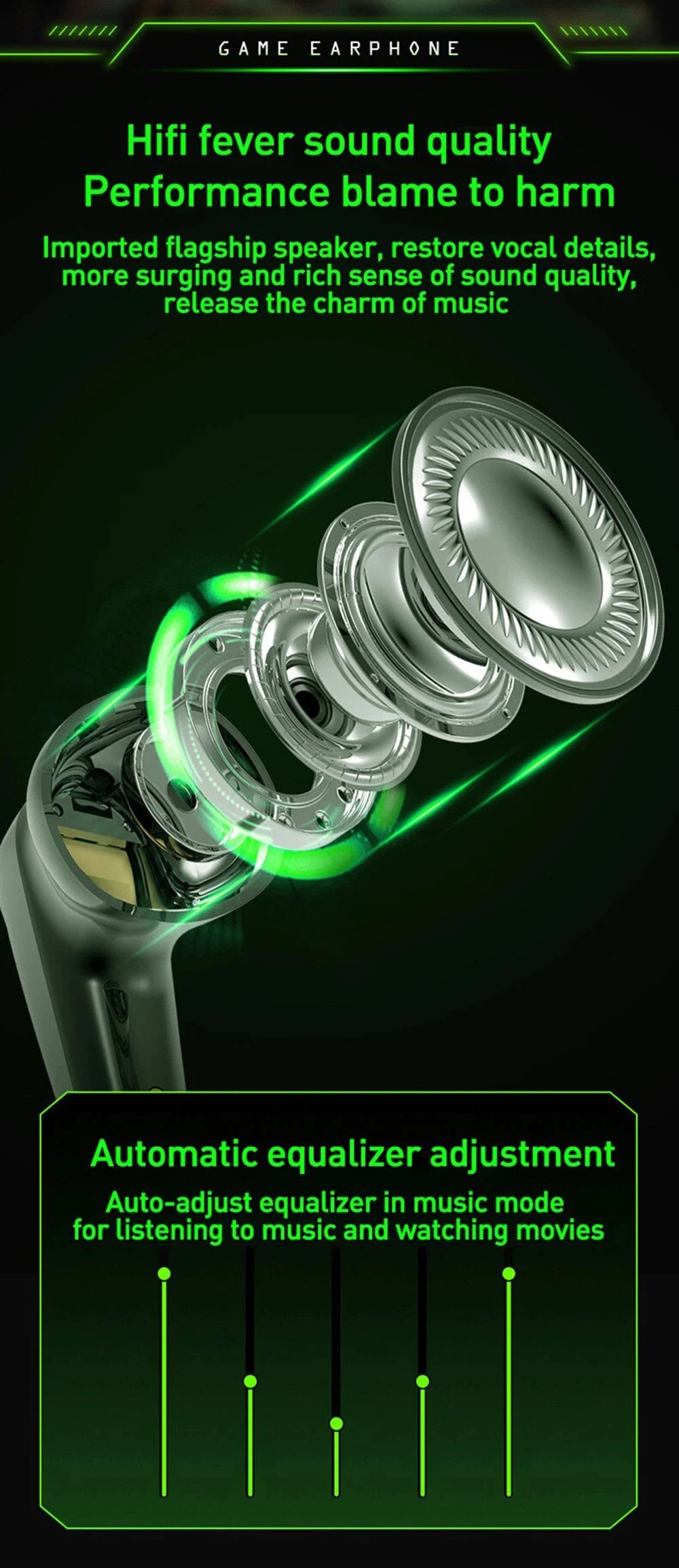 X15 TWS Gaming Earbuds Wireless HiFi Sound With Mic