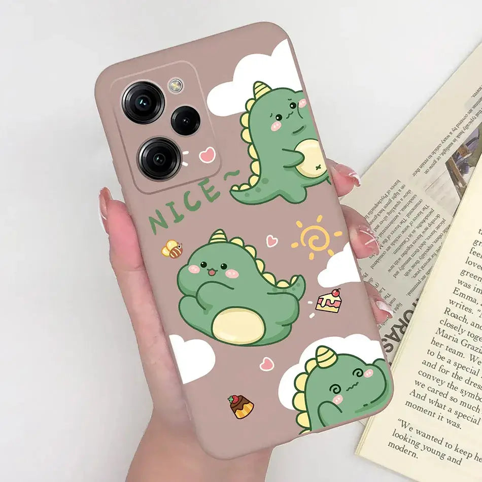 Trendy Silicone Phone Case For Xiaomi Poco X5 Pro 5G